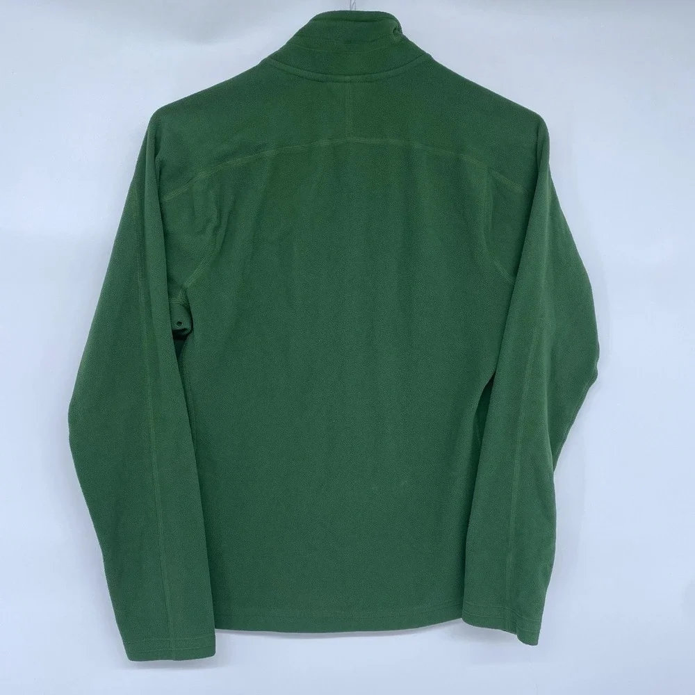 Green The‎ North Face Full Zip Fleece Jacket Womens Small Polyester Outdoors